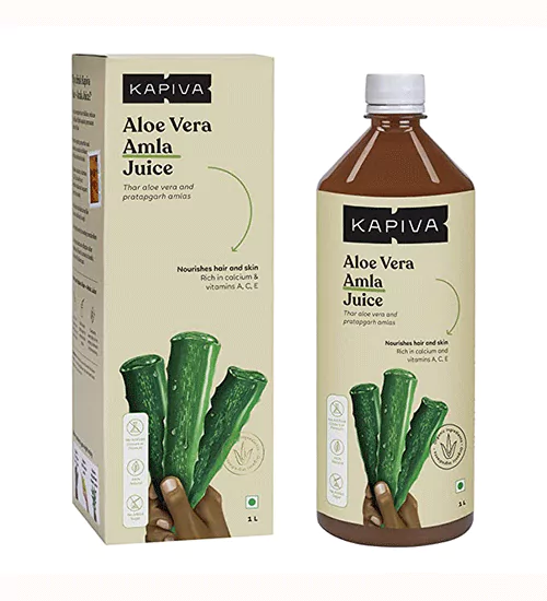 Kapiva Ayurveda Aloe Vera Amla Juice | Healthy Hair