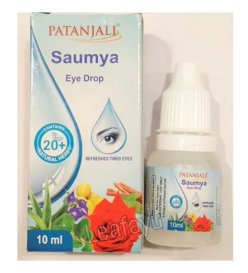 Patanjali Saumya Eye Drop | Natural Eye Drop For Allergies