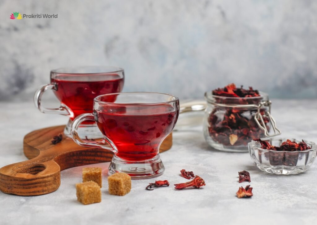 benefits of hibiscus tea for women
