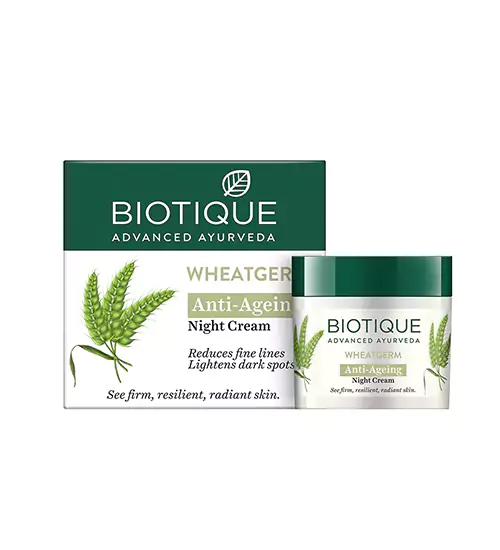 Biotique Advanced Ayurveda Wheatgerm Anti-Ageing Night Cream