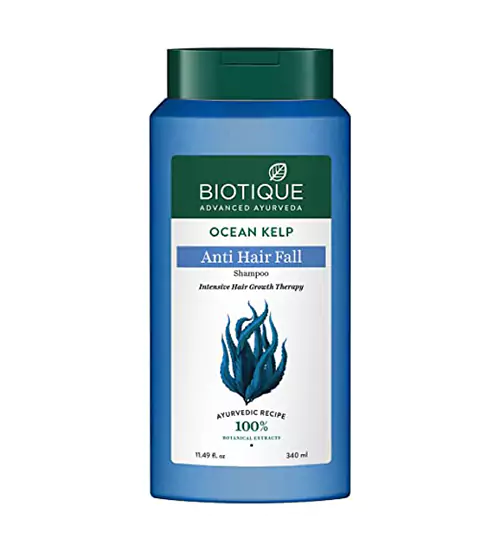 Biotique Ocean Kelp Anti-Hair Fall Shampoo | Ayurvedic Shampoo